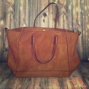 Zara Vegan Leather Tote